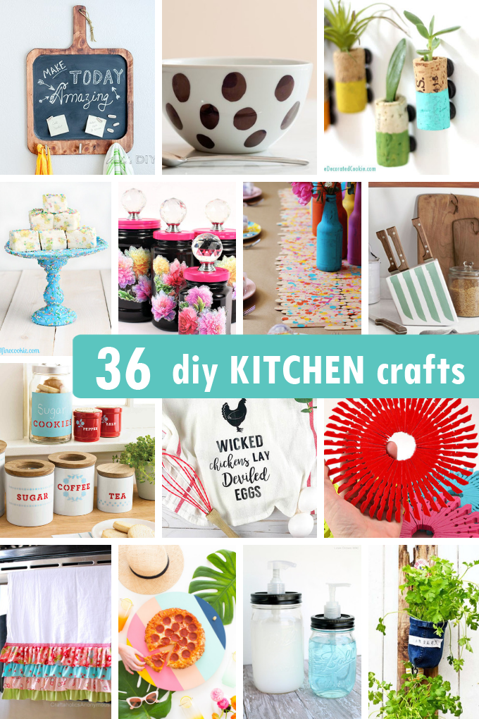 "10 Handmade Kitchen Craft Ideas untuk Membuat Rumah Anda Lebih Indah" 1