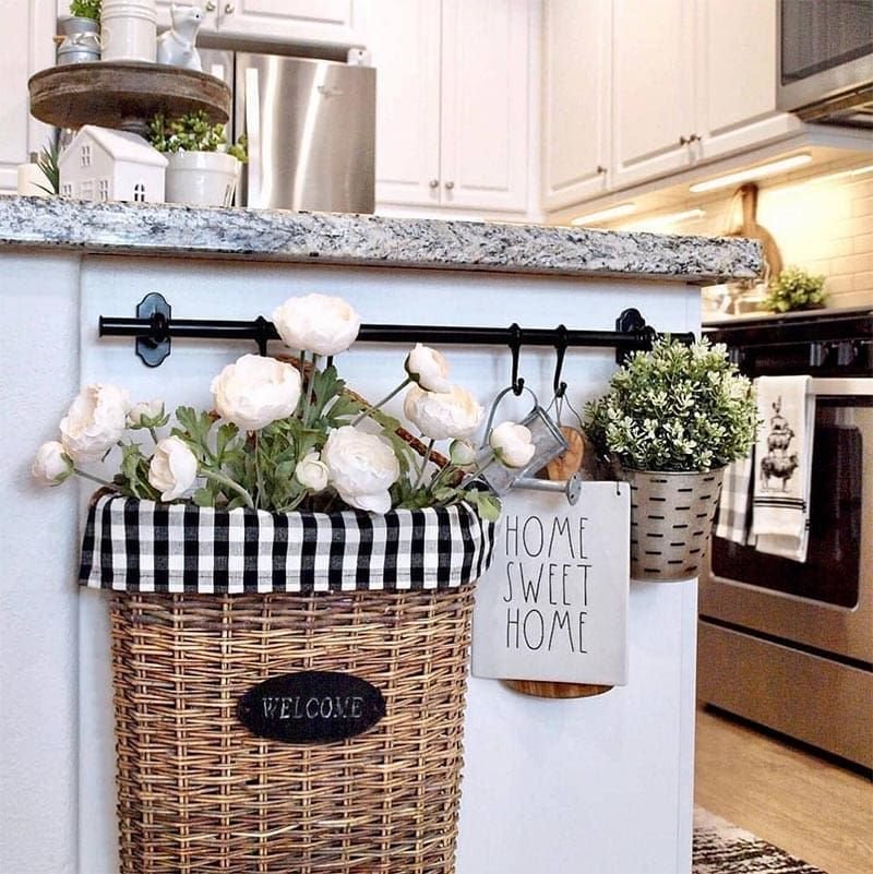 10 Ide Dekorasi Kitchen Basket yang Unik dan Menarik 1