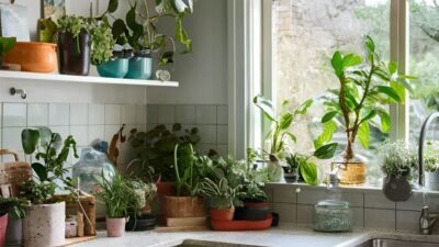 10 Kitchen Plants Ideas untuk Meningkatkan Kualitas Udara dan Estetika Rumah 3 10 Kitchen Plants Ideas untuk Meningkatkan Kualitas Udara dan Estetika Rumah
