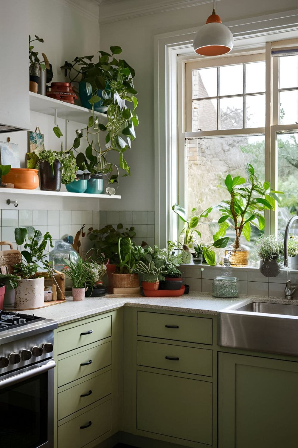 10 Kitchen Plants Ideas untuk Meningkatkan Kualitas Udara dan Estetika Rumah 1