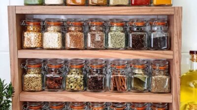 10 Spice Rack Ideas untuk Meningkatkan Kreativitas Dapur Anda