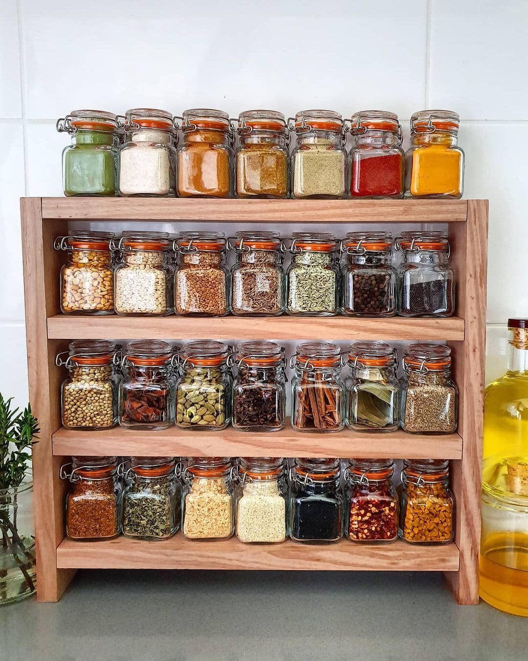 10 Spice Rack Ideas untuk Meningkatkan Kreativitas Dapur Anda 1