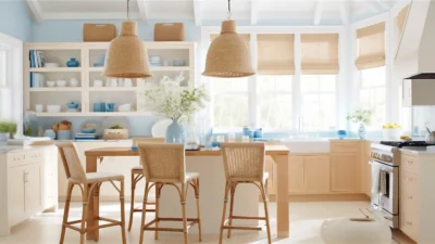 Coastal Kitchen Ideas: 10 Inspirasi untuk Membuat Ruang Makan yang Nyaman dan Elegan