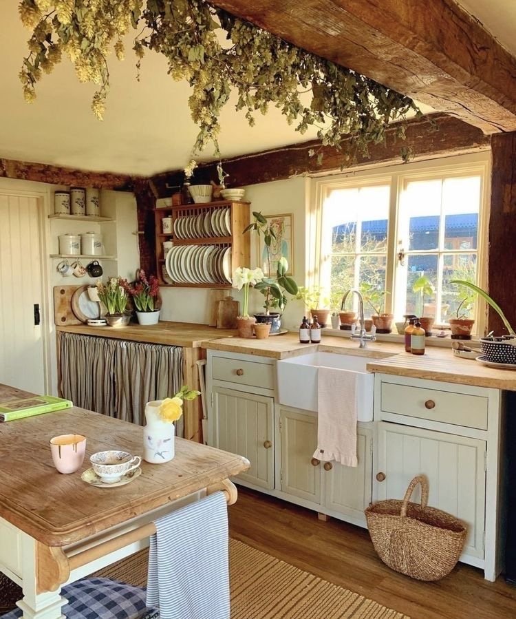Cottagecore Kitchen Decor: Membuat Ruang Makan yang Nyaman dan Elegan 1
