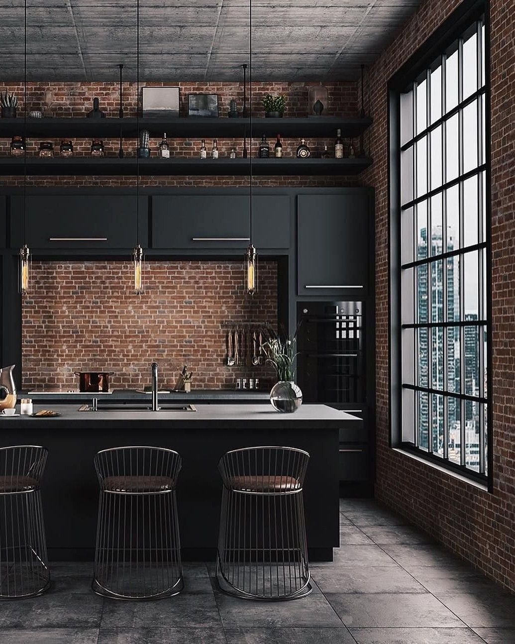 Industrial Kitchen Decor: Membuat Ruang Makan yang Eksklusif 1