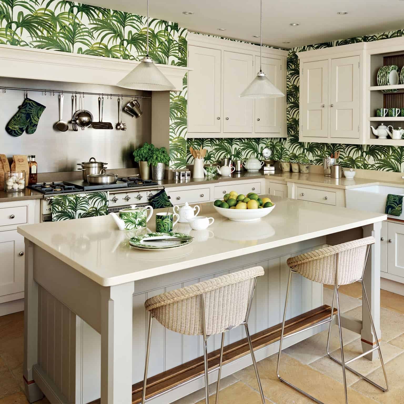 Membuat Green Kitchen Decor yang Elegan dan Hijau 1