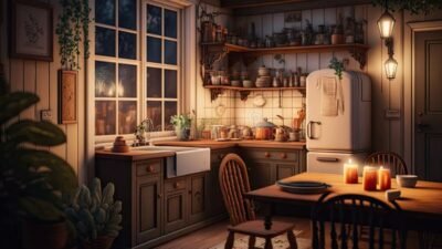 Membuat Warm Kitchen Atmosphere yang Nyaman dan Menyenangkan