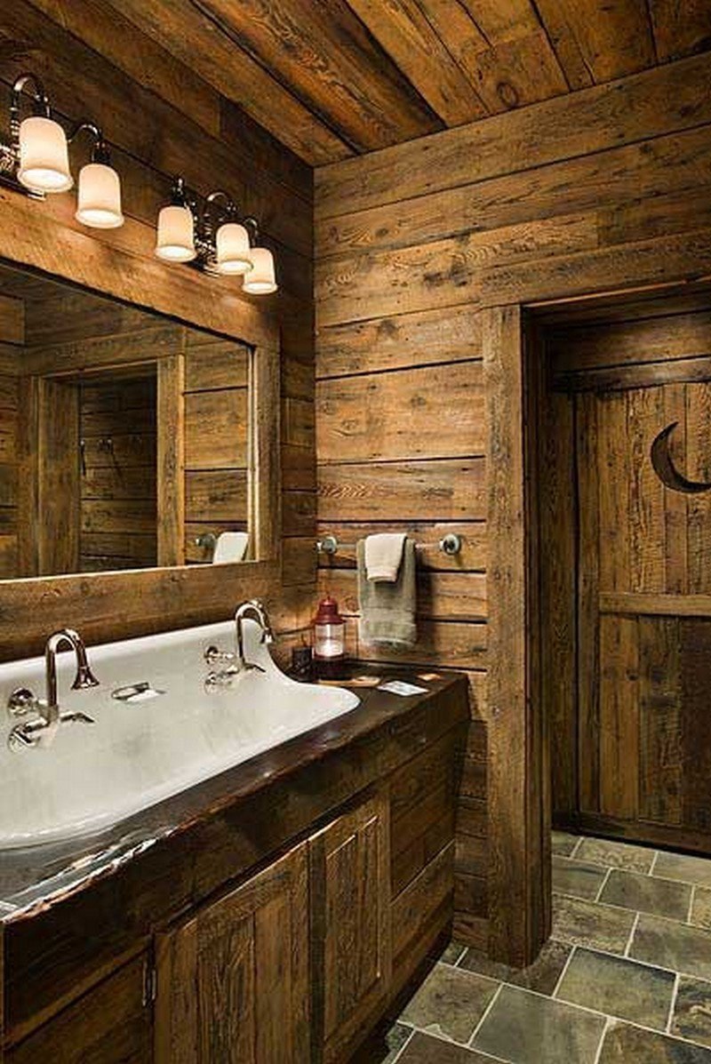 Rustic Bathroom Style: Desain Kamar Mandi yang Unik dan Elegan 1
