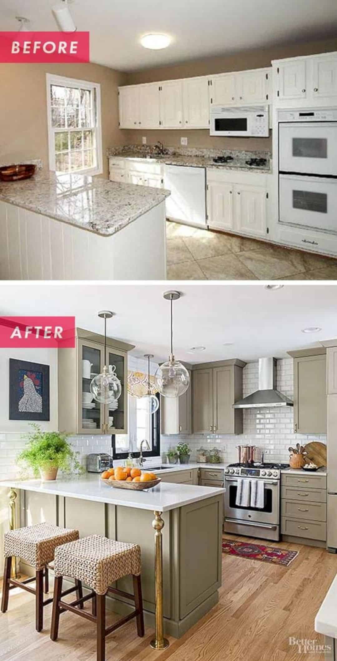Stylish Kitchen Transformations: 10 Ide untuk Membuat Ruang Makan yang Elegan 1