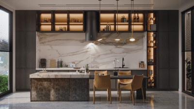 Trending Kitchen Interiors: Desain yang Membuat Anda Ingin Makan di Rumah 3 Trending Kitchen Interiors: Desain yang Membuat Anda Ingin Makan di Rumah