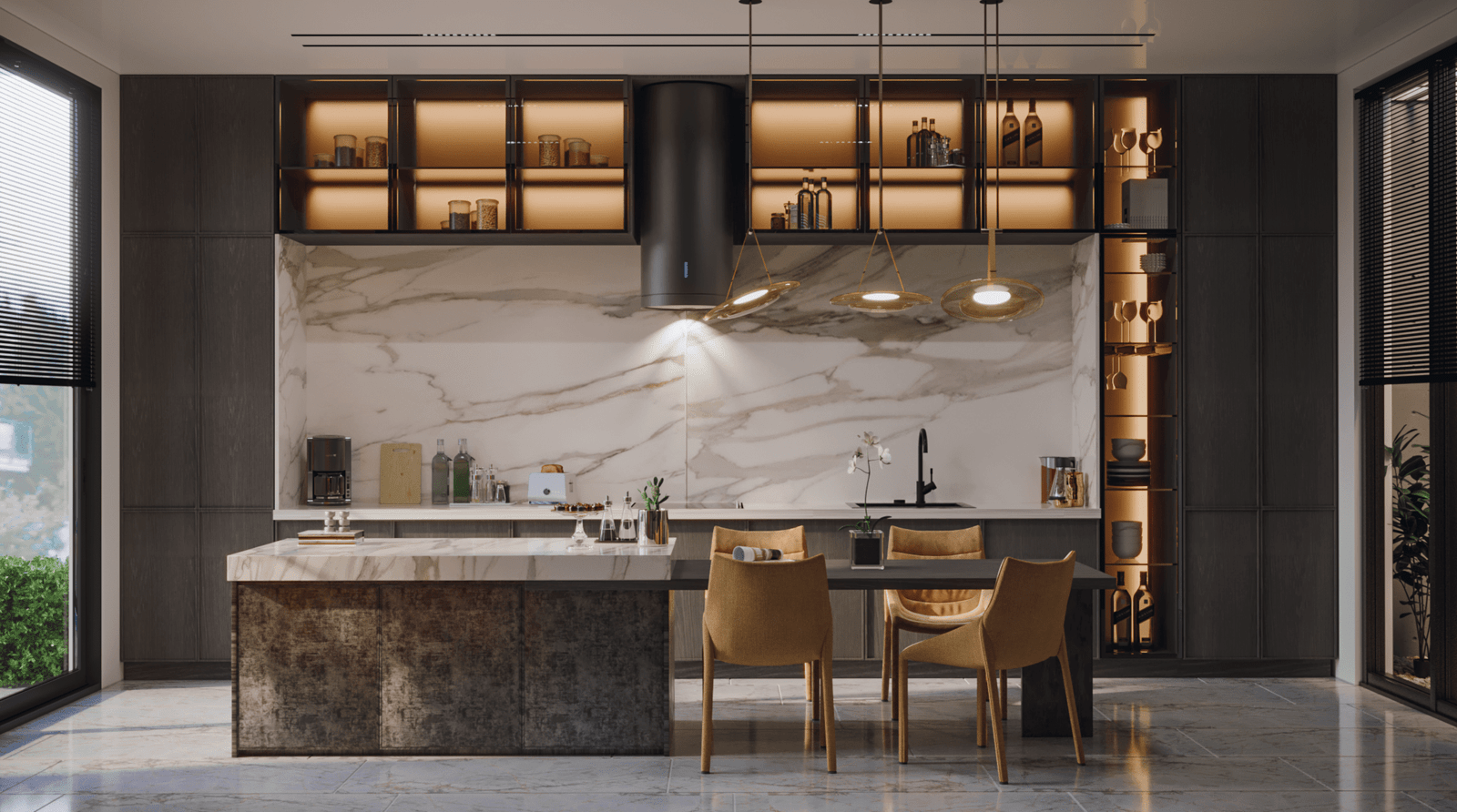 Trending Kitchen Interiors: Desain yang Membuat Anda Ingin Makan di Rumah 1